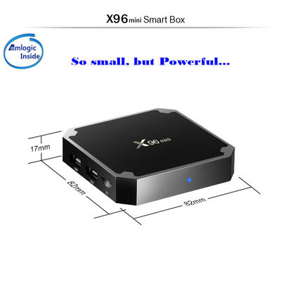 OTT Android TV Box X96mini Android 7.1 رباعي النواة RAM 1GB + 8GB Android Tv Box SMART TV Box WiFi 4K 3D Media Player