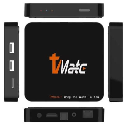 4K صندوق التلفزيون الذكي Android 10 RK3328 Media Player 2G + 16G مع 2.4G Wifi Quad-Core Multimedia Player Set Top Box Television