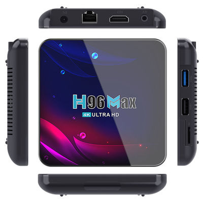 سمارت Android 11 Amlogic S905X4 TV Box H96 Pro 4k 4G 64G 8K AV1 HDR Dual Wifi