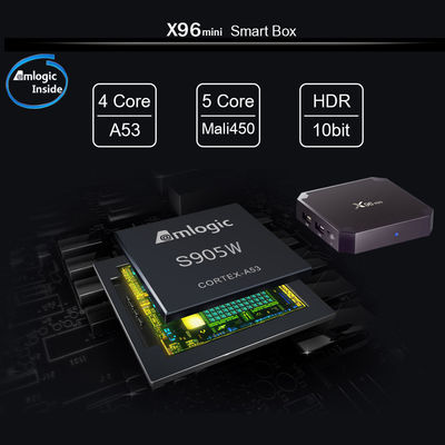 X96 Mini Amlogic S905W رباعي النواة OTT Android TV Box 2GB 16GB 2.4GHz WiFi Android 9.0
