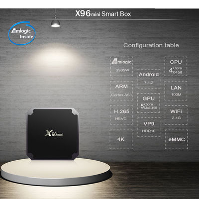 Dual Wifi Neflix Smart Android X96mini TV Box Full HD 1080p 4K 8K 2GB 8GB 16GB 4GB 32GB