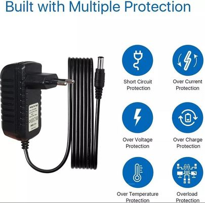 100V-240V العالمي AC DC محول 12V 1000mA 1A الاتحاد الأوروبي التوصيل