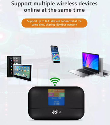 3200mAh موبايل الجيب واي فاي جهاز 5G محمول هوت سبوت راوتر 150Mbps