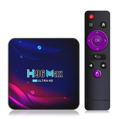 H96 MAX 4K Ultra HD 3D Android11 ​​Setup Box  Google Voice Control