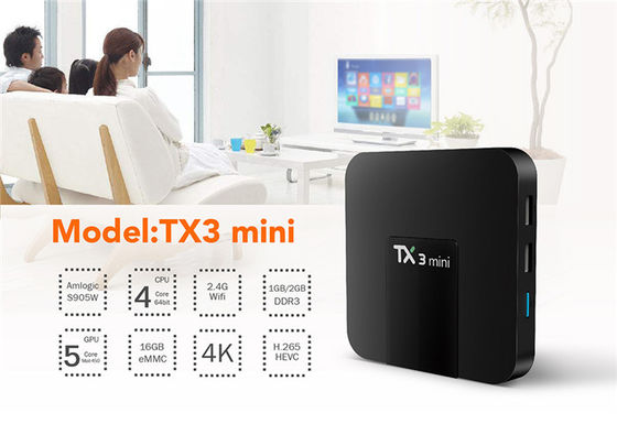 S905W OTT Box Mini Android TV Tx3 Mini Streaming Box 4K Ultra HD