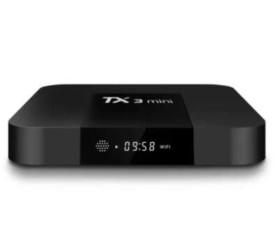 Android Smart Amlogic S905x3 Android Tv Box Mini 2G 16G 4K H.265 2.4G جهاز استقبال البث