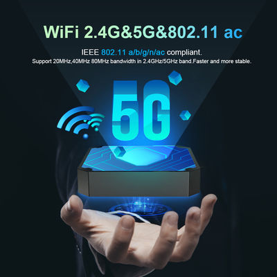 4K سمارت X96 ميني أوت تي في بوكس ​​أندرويد بلاير S905w4 2.4 جرام 5 جرام