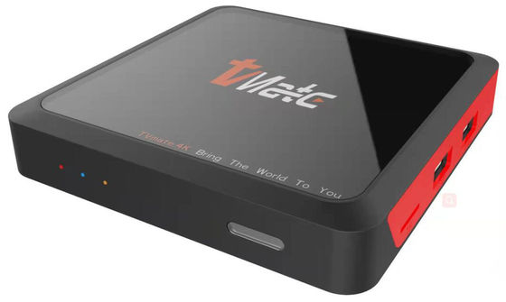 OTT Android Smart TV Box Android 10.0 مع 2.4G &amp; 5G Wifi BT4.0 4K 3D Set Top Box Google Voice Control