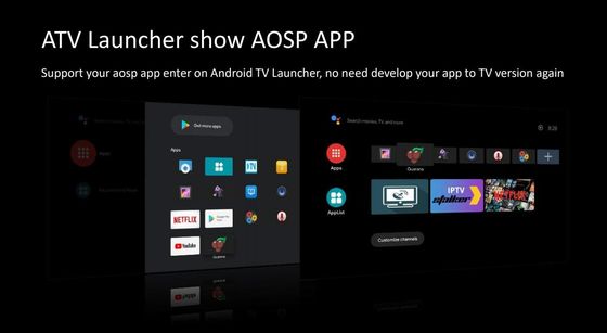 3D 4K OTT Smart Box Google Tv Box مع شبكة موثوقة Quad Core 4K ATV Player