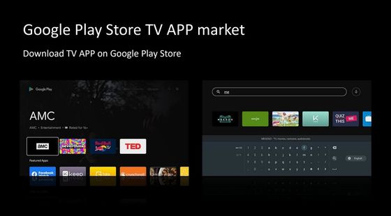 3D 4K OTT Smart Box Google Tv Box مع شبكة موثوقة Quad Core 4K ATV Player