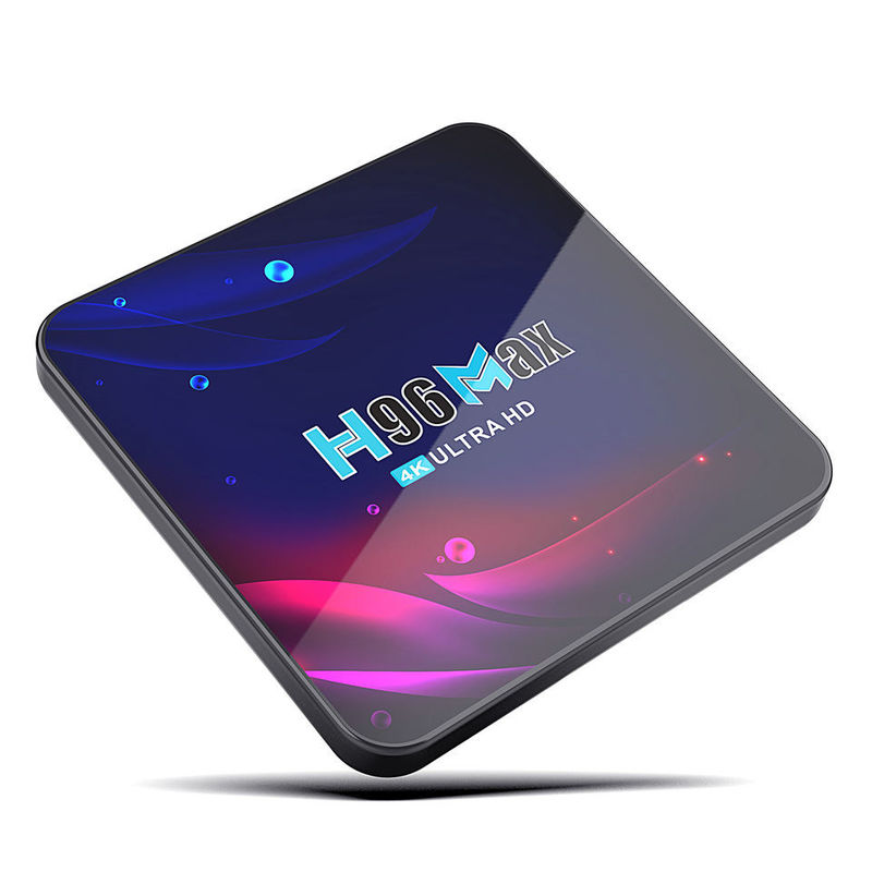 مخصص Rk3318 H96 تعيين Top Box Max 4k Android 10.0 رباعي النواة H96max