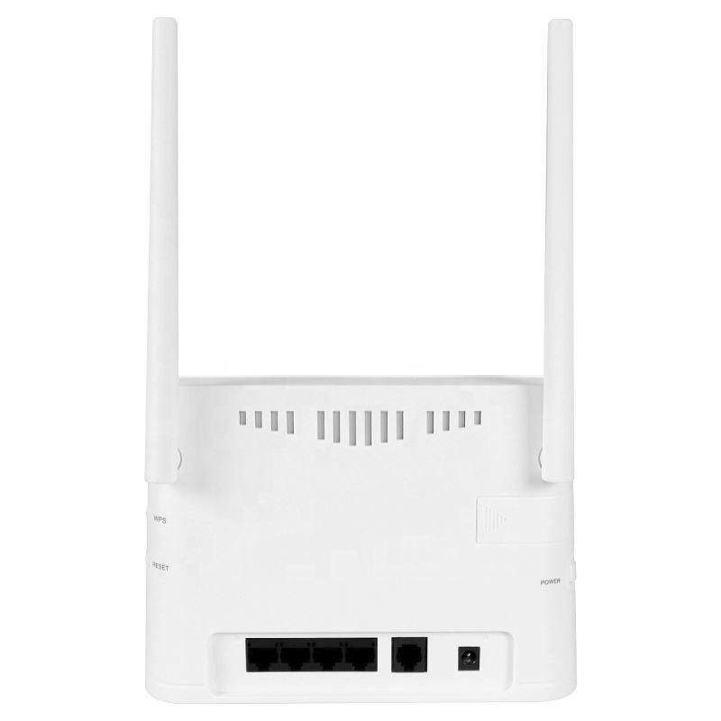 Hotspot LTE CPE Wifi Fiber Optic Modem Router Wireless Modem with Sim Card 300Mbps
