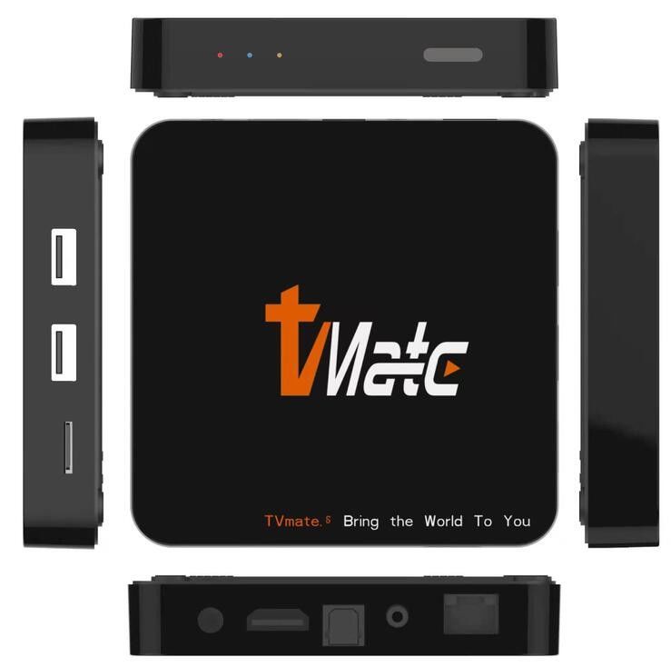 جيجابت إيثرنت CE Ott Android Tv Box 2 16 جيجا بايت أسود اللون